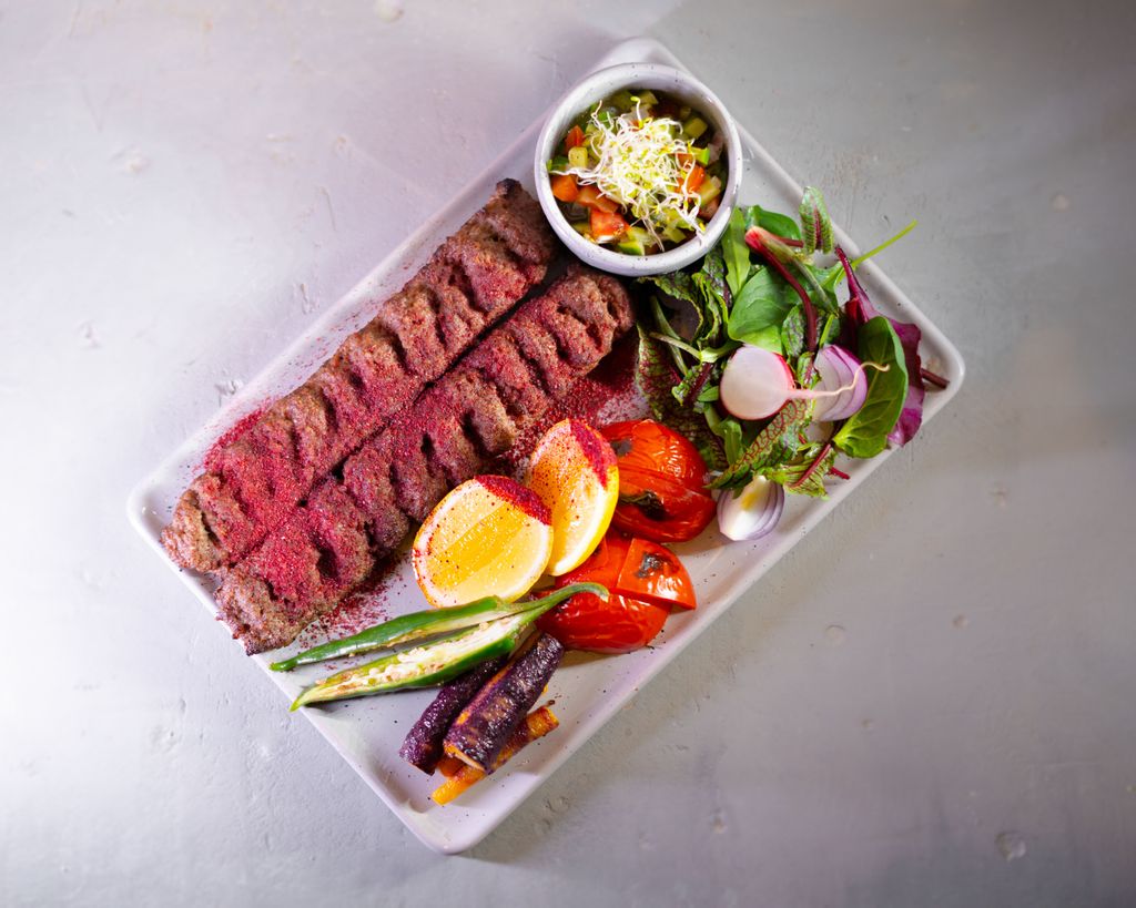 کباب کوبیده 2 سیخ