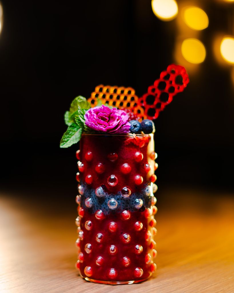 اسموتی میوه های جنگلی